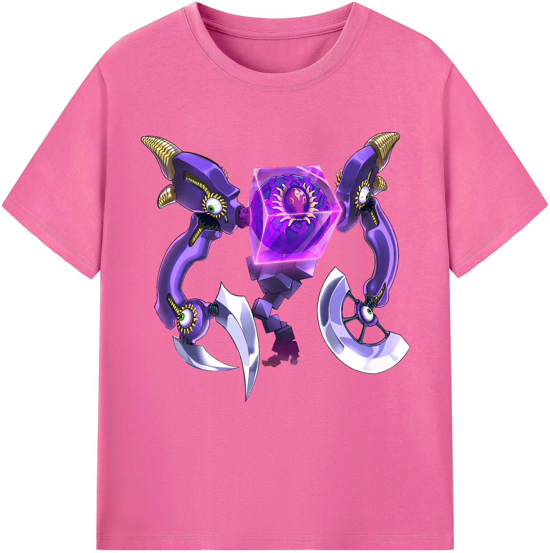 （画像用） 遊☆戯☆王 Yu-Gi-Oh! レディースカジュアルプリントTシャツ（綿100％）